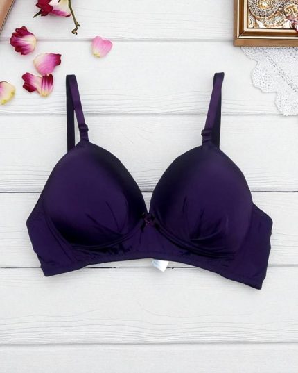 Deep Plum Light Padded Wireless Bra