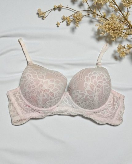 Warm Taupe Net Foam Wired Bra