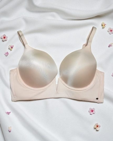 Warm Sand Seamless Pushup Bra