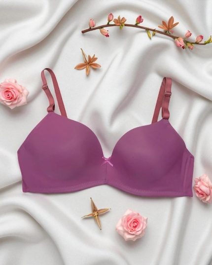 Rich Purple Seamless T-Shirt Bra