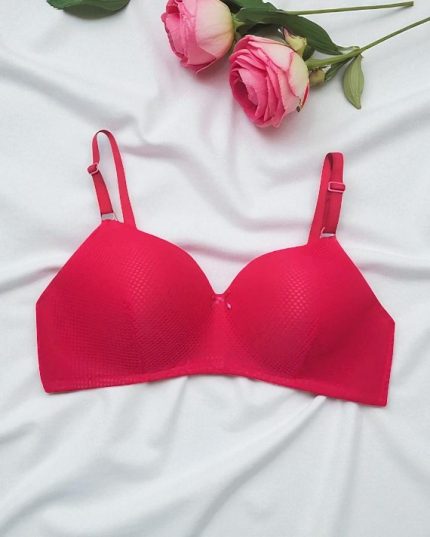 Lipstick Red Seamless T-Shirt Bra