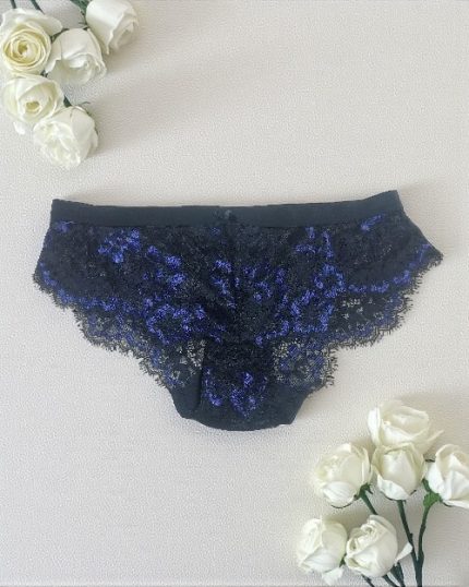 Deep Navy Net Panty
