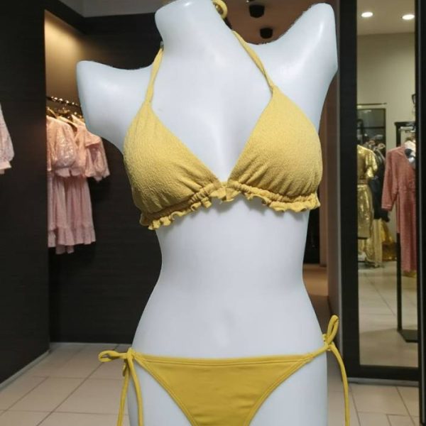 Straw Bikini Set