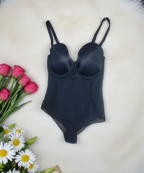 Gunmetal Western Body Suit