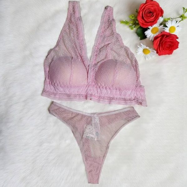 Mountbatten Pink Bralette Set