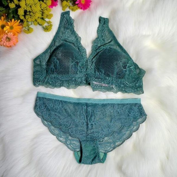 Dark Slate Gray Bralette Set