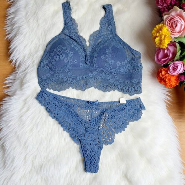 UCLA Blue Bralette Set