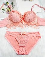 Light Salmon Pink China Love Set - Image 2