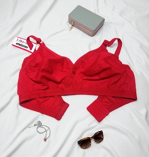 Medium Candy Apple Red Like Me Bra