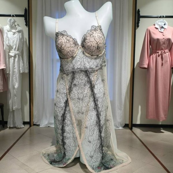 Silver Chalice Long Night Dress