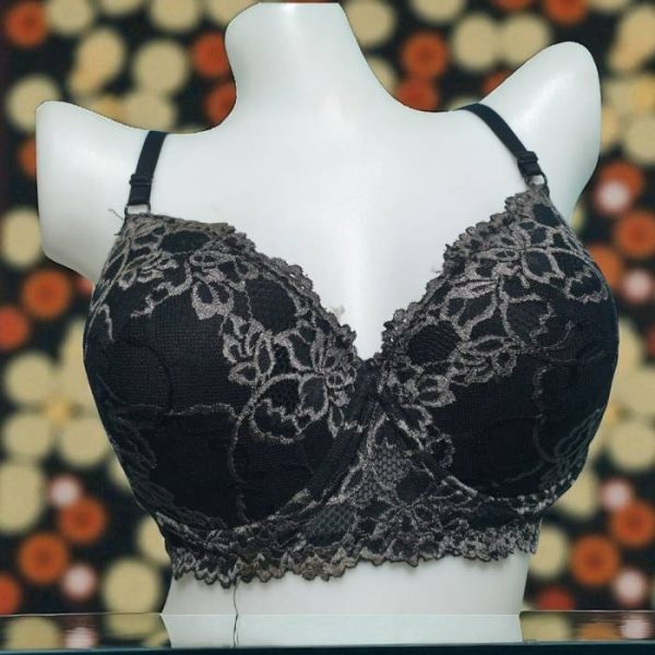 Charleston Green Net Foam Wired Bra