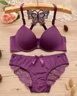 Plum China Front Open Butterfly Set - Image 2