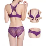 Plum China Front Open Butterfly Set - Image 5