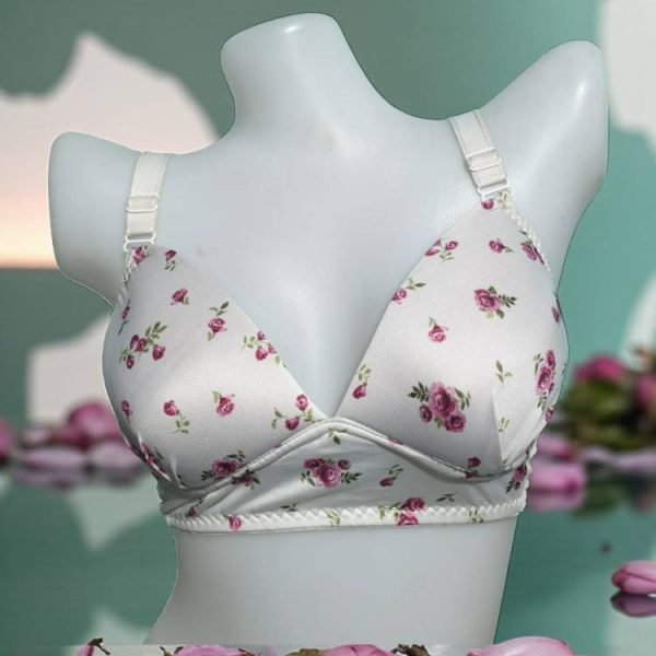 Platinum Printed Foam Wired Bra