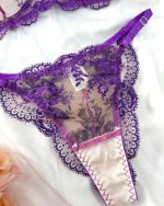 Dark Violet Transparent Embroidery Set - Image 3