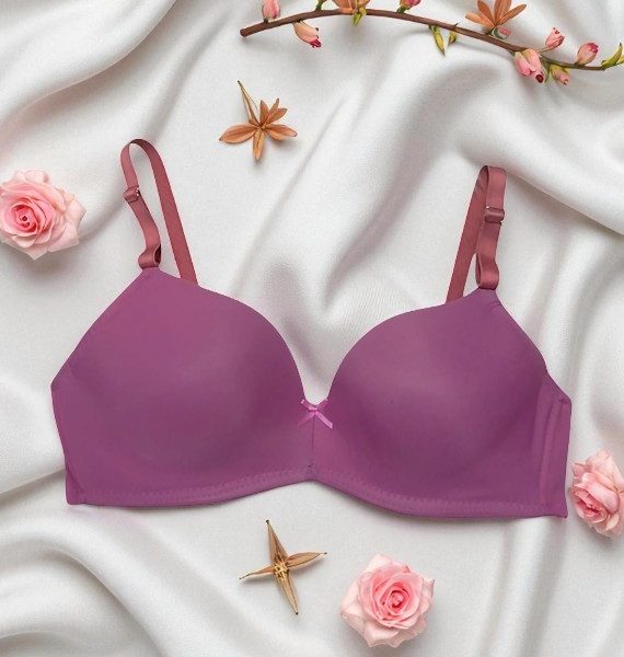 Antique Fuchsia Seamless Padded Bra