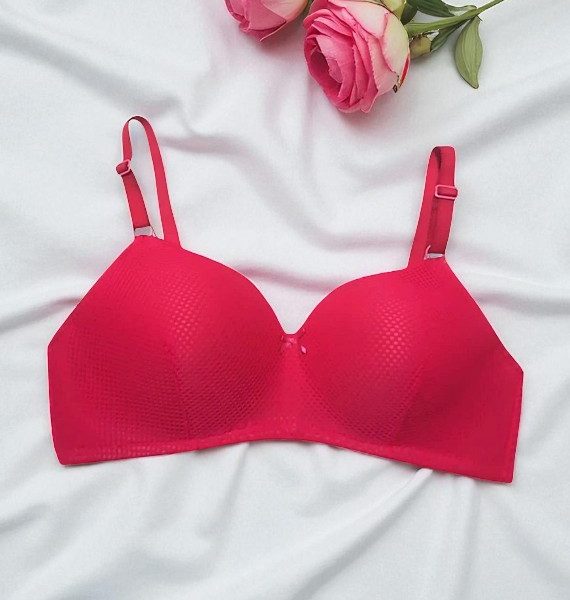 Spanish Crimson Seamless Padded Bra
