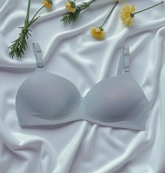 Roman Silver Seamless Padded Bra