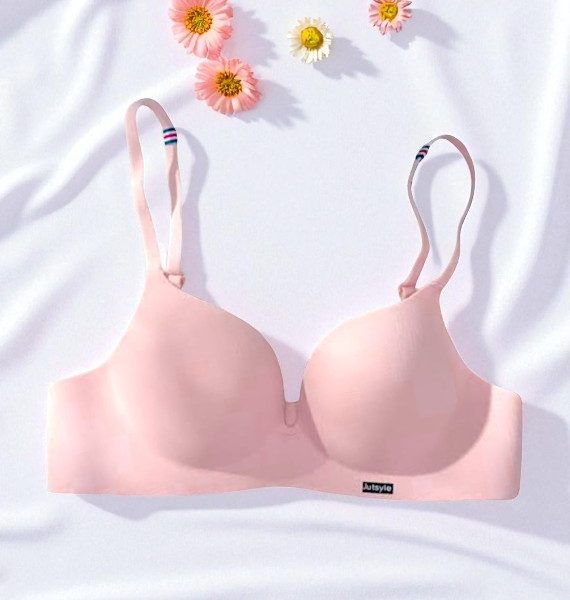 Baby Pink Seamless T-Shirt Bra