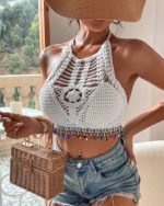 Bohemian Crochet Bralette - Image 9