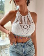 Bohemian Crochet Bralette - Image 8