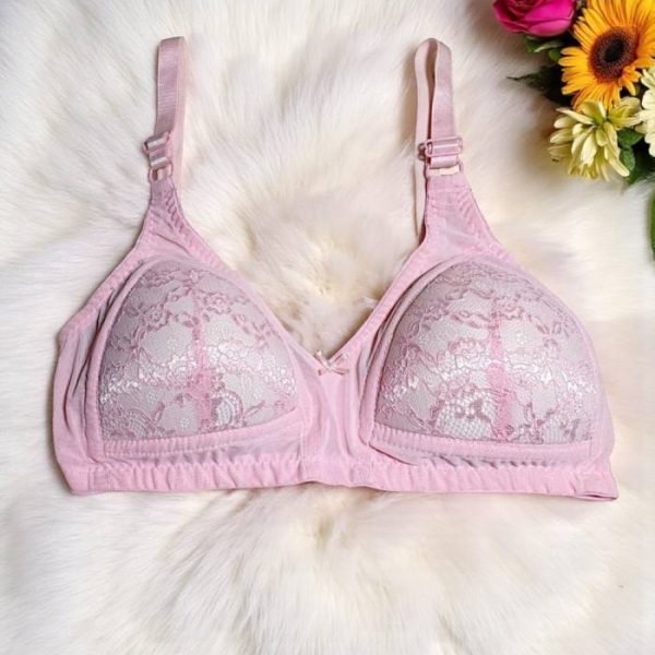 Queen Pink Wireless Padded Bra