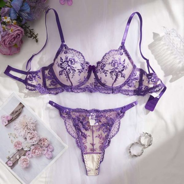 Transparent Embroidey Set