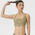 Front Zipper Shockproof Sports Bra - Image 7