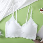 Back Hook Latest Breathable Satin Seamless Padded Bra - Image 6