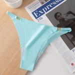 Ice Silk Seamless Buckle Thin Belt Bikini Panty - Image 2