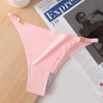 Ice Silk Seamless Buckle Thin Belt Bikini Panty - Image 8