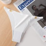 Ice Silk Seamless Buckle Thin Belt Bikini Panty - Image 6