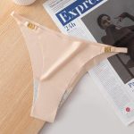 Ice Silk Seamless Buckle Thin Belt Bikini Panty - Image 3