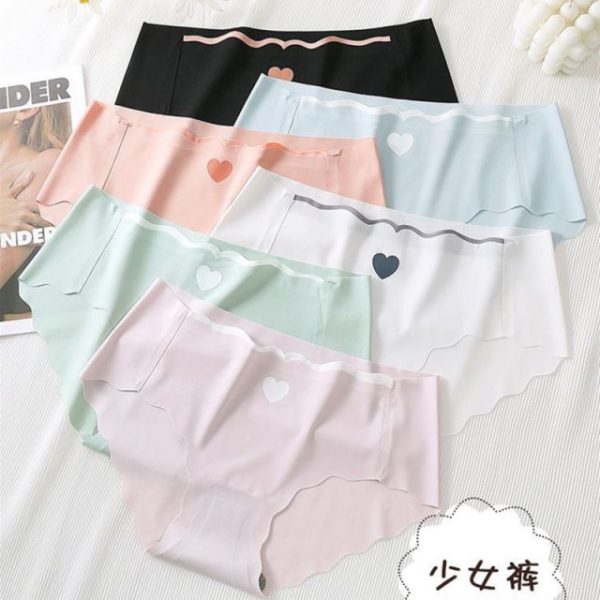 Japanese Style Seamless Ice Silk Panty