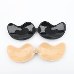 Mango Shaped Thin Push-Up Silicone Strapless Invisible Bra