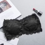 Seamless Lace Strapless Tube Top Bandeau Bra - Image 5