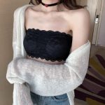 Seamless Lace Strapless Tube Top Bandeau Bra - Image 6