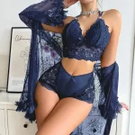 Cross-Border Sexy See-Through Intimates Nightgown - Image 4